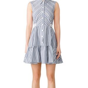 Anthropologie Prose & Poetry Striped Mini Dress, Size Small